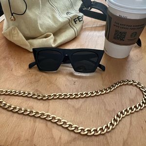 Faux Gold Chain Necklace